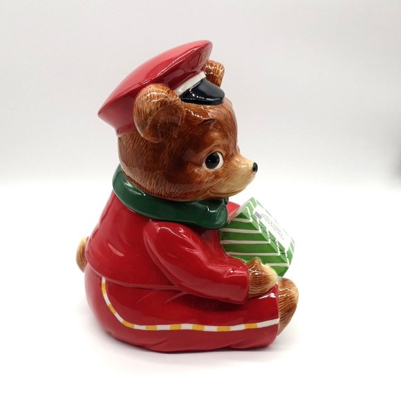 Christmas Cookie Jar Harry & David Cubby Limited Edition 2010 Collectors Candy - Picture 11 of 12